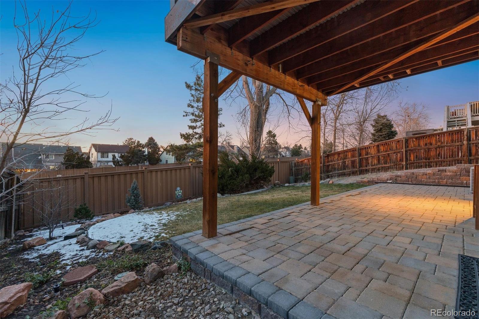 9471 Burlington Lane Highlands Ranch, CO 80130 - Photo 43 of 50 a view of a backyard
