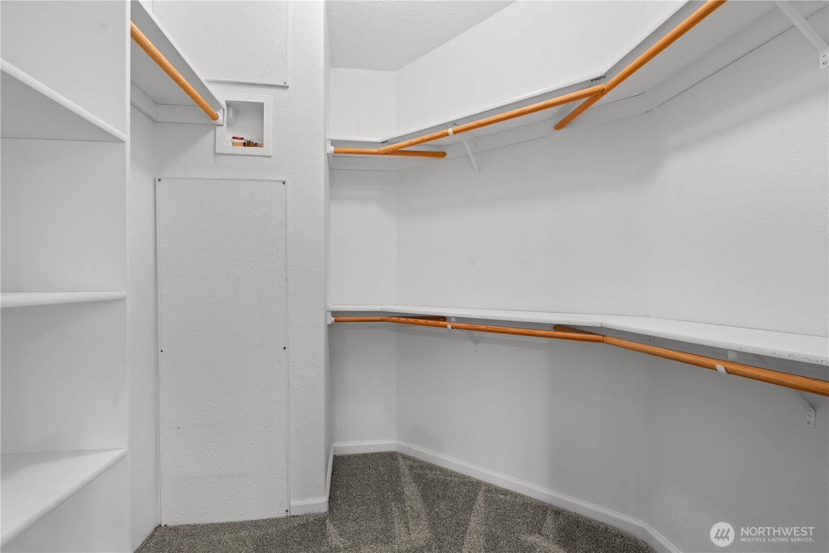 8014 18th Lane Southeast Lacey, WA 98503 - Photo 25 of 32 a view of small space with racks on the wall