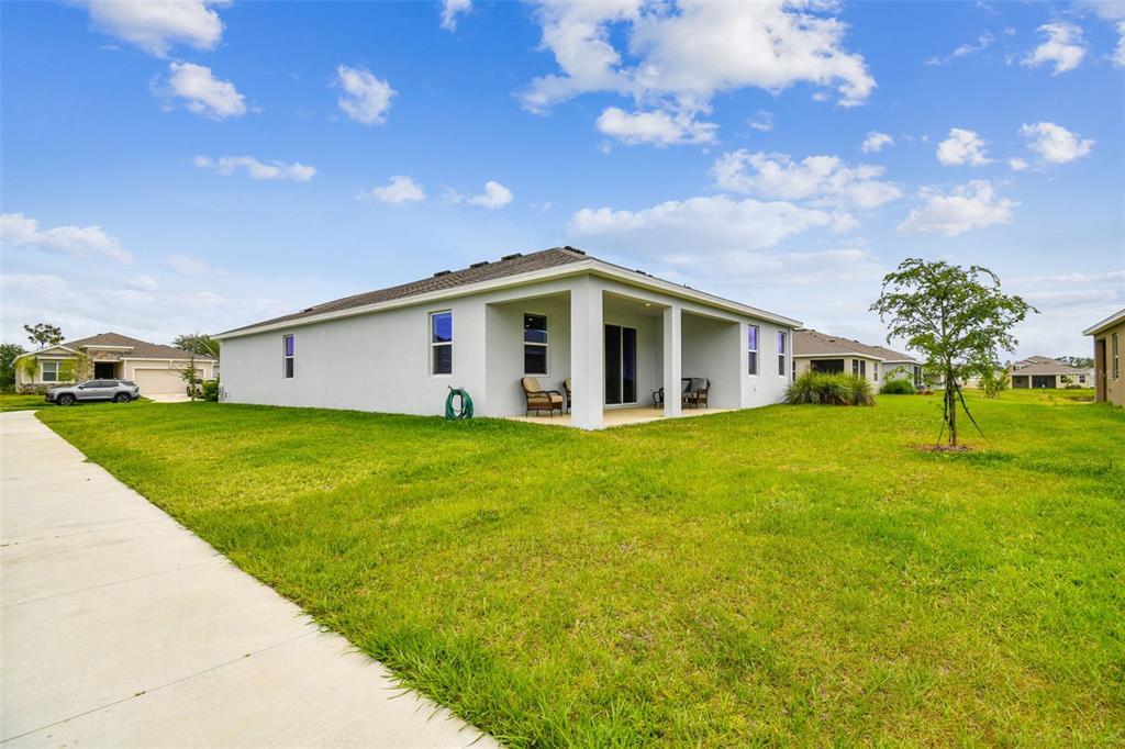 33870 Field Maple Loop Wesley Chapel, FL 33545 - Photo 24 of 38 a front view of house with yard and green space