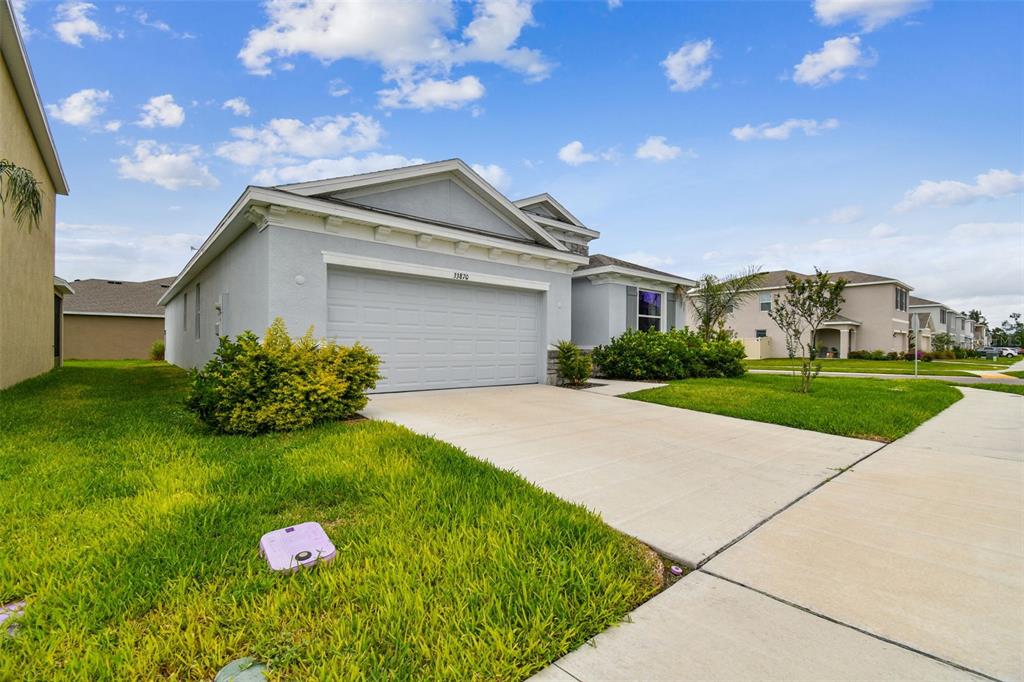 33870 Field Maple Loop Wesley Chapel, FL 33545 - Photo 26 of 38 a front view of a house with garden