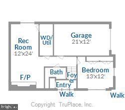 14 Russell Road Alexandria, VA 22301 - Photo 67 of 69 Floor Plan - Lower Level