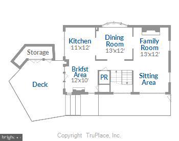 14 Russell Road Alexandria, VA 22301 - Photo 68 of 69 Floor Plan - Main Level