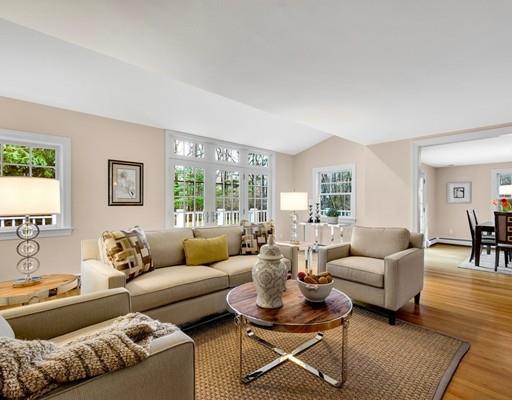 219 Sandy Pond Road Lincoln, MA 01773 - Photo 2 of 26 a living room with furniture and a large window
