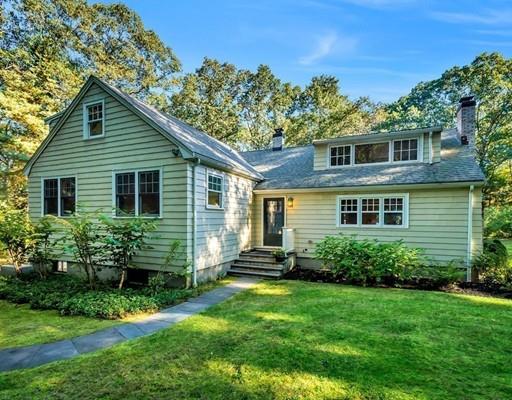 219 Sandy Pond Road Lincoln, MA 01773 - Photo 25 of 26 a front view of a house with a yard