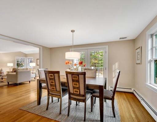 219 Sandy Pond Road Lincoln, MA 01773 - Photo 3 of 26 a view of a dining room with furniture and wooden floor