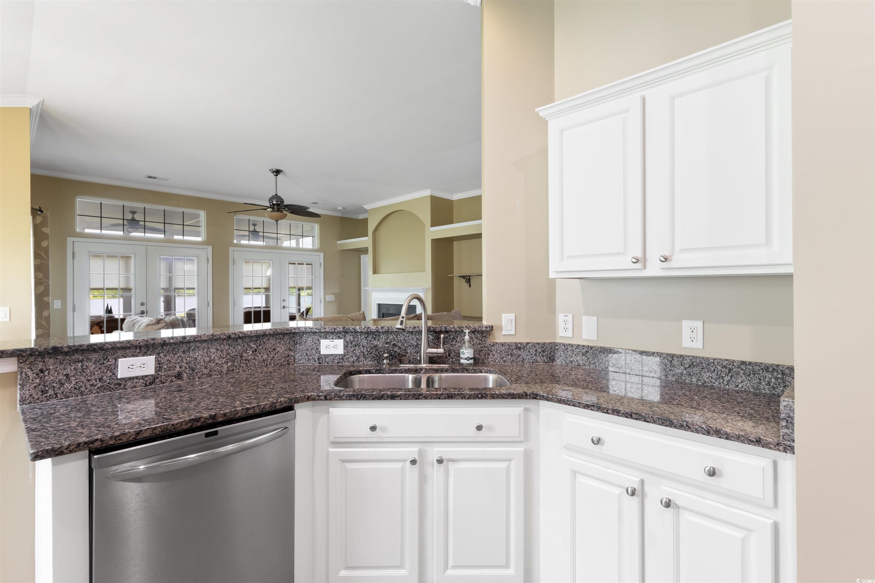 2210 Haystack Way Myrtle Beach, SC 29579 - Photo 16 of 33 Kitchen with stainless steel dishwasher, a ceiling
