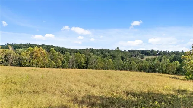 a view of a outdoor space with mountain view