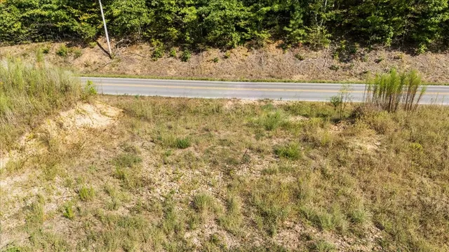 a view of an outdoor space and mountain view