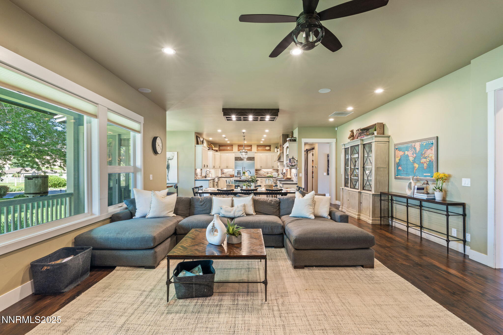 1020 North Cantlon Lane Reno, NV 89521 - Photo 13 of 28 a living room with furniture and a large window