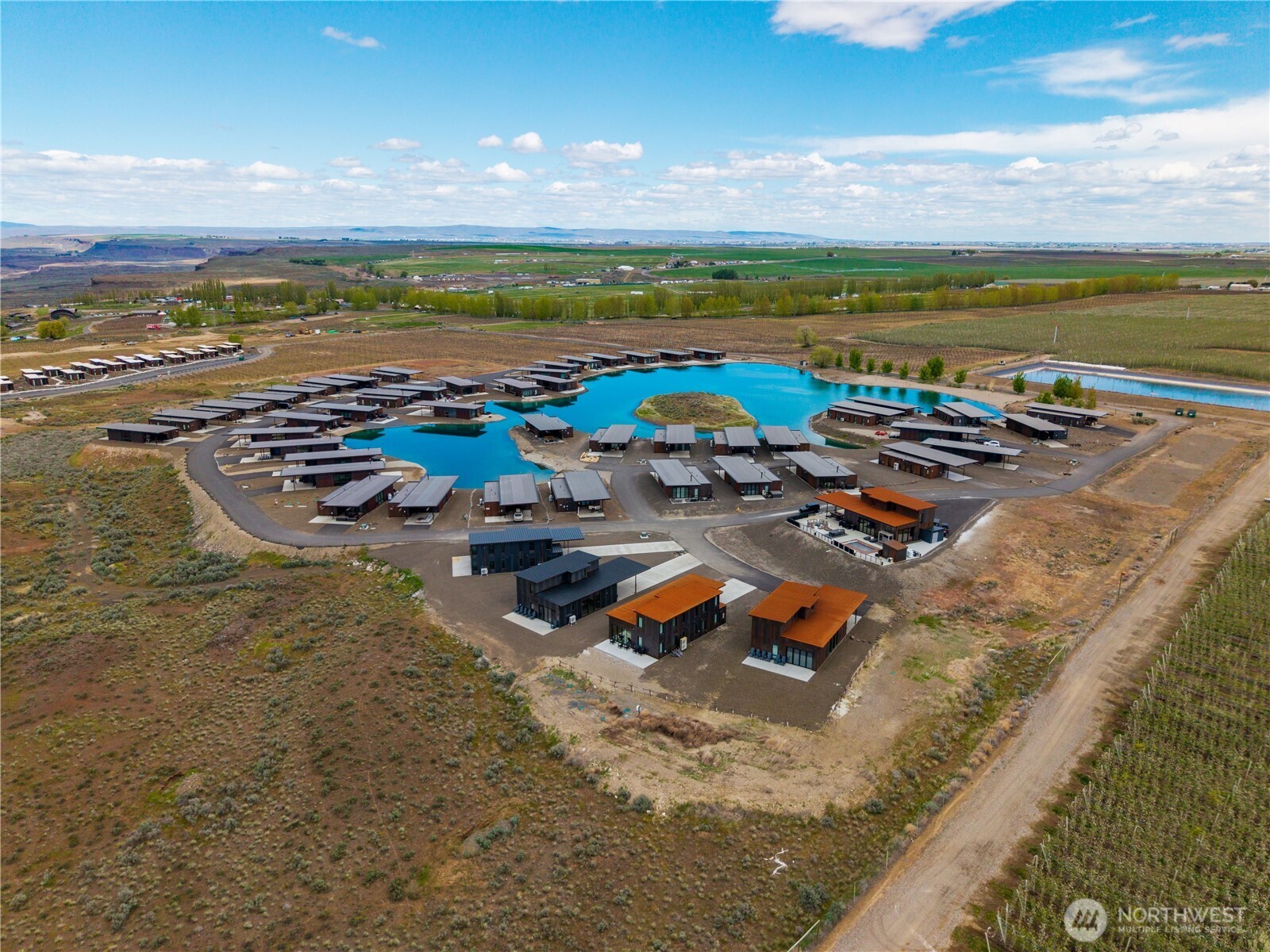 202 Rattlesnake Pt Road Northwest Quincy, WA 98848 - Photo 35 of 37 an aerial view of a city