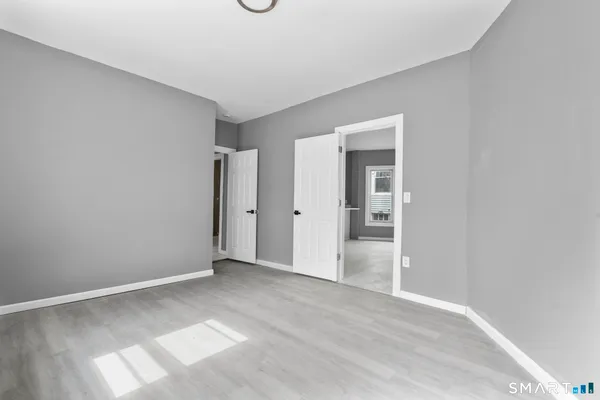 wooden floor in a room
