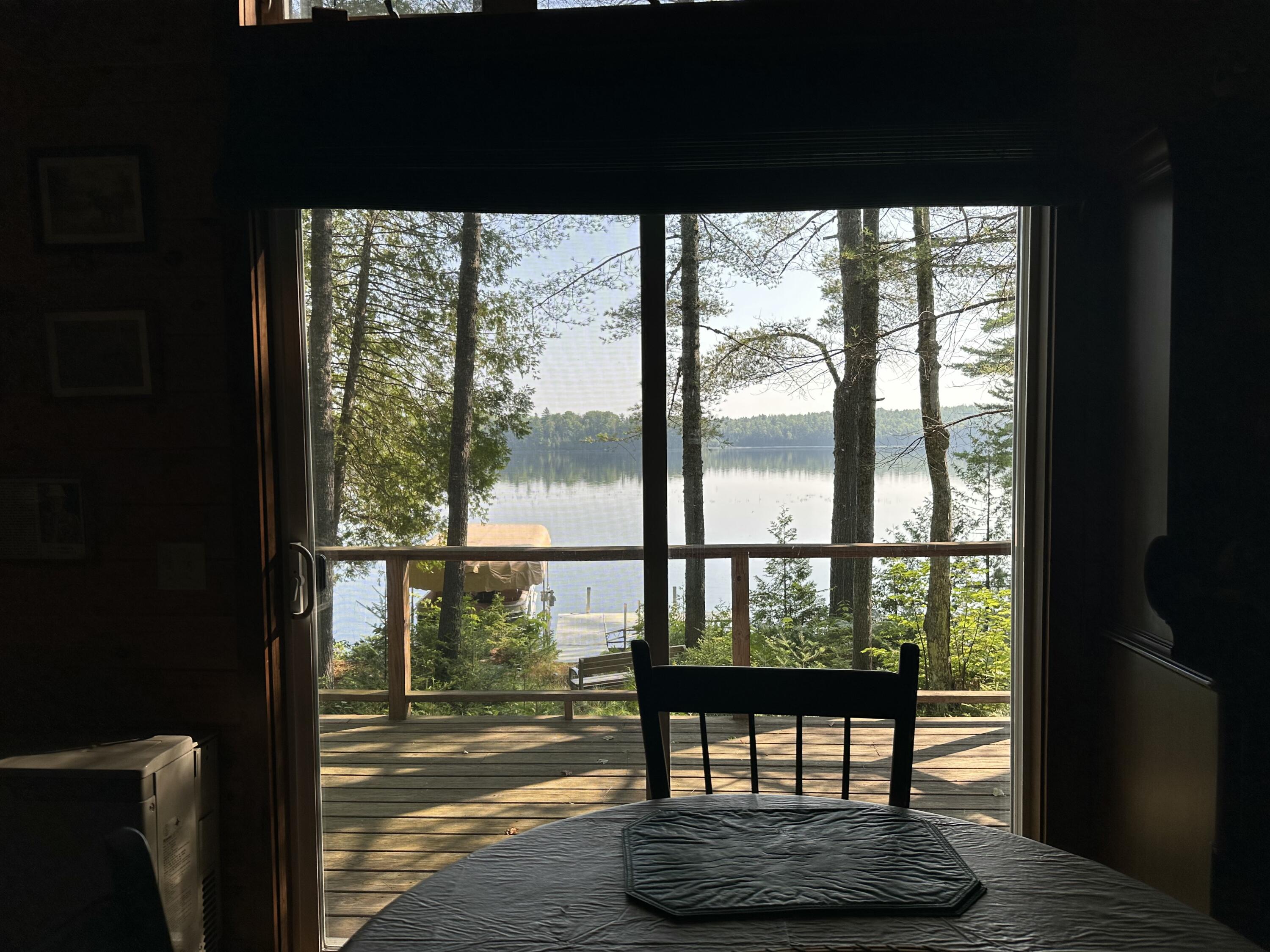 262 North Shore Road Brownville, ME 04414 - Photo 25 of 96 view from dining room