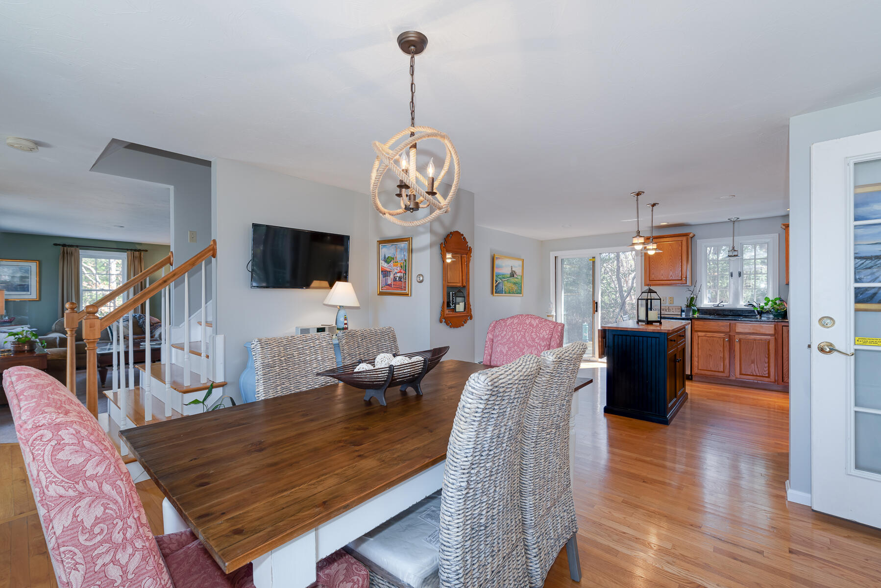 1 Country Farm Road Forestdale, MA 02644 - Photo 17 of 54 a living room with fireplace furniture and a wooden floor