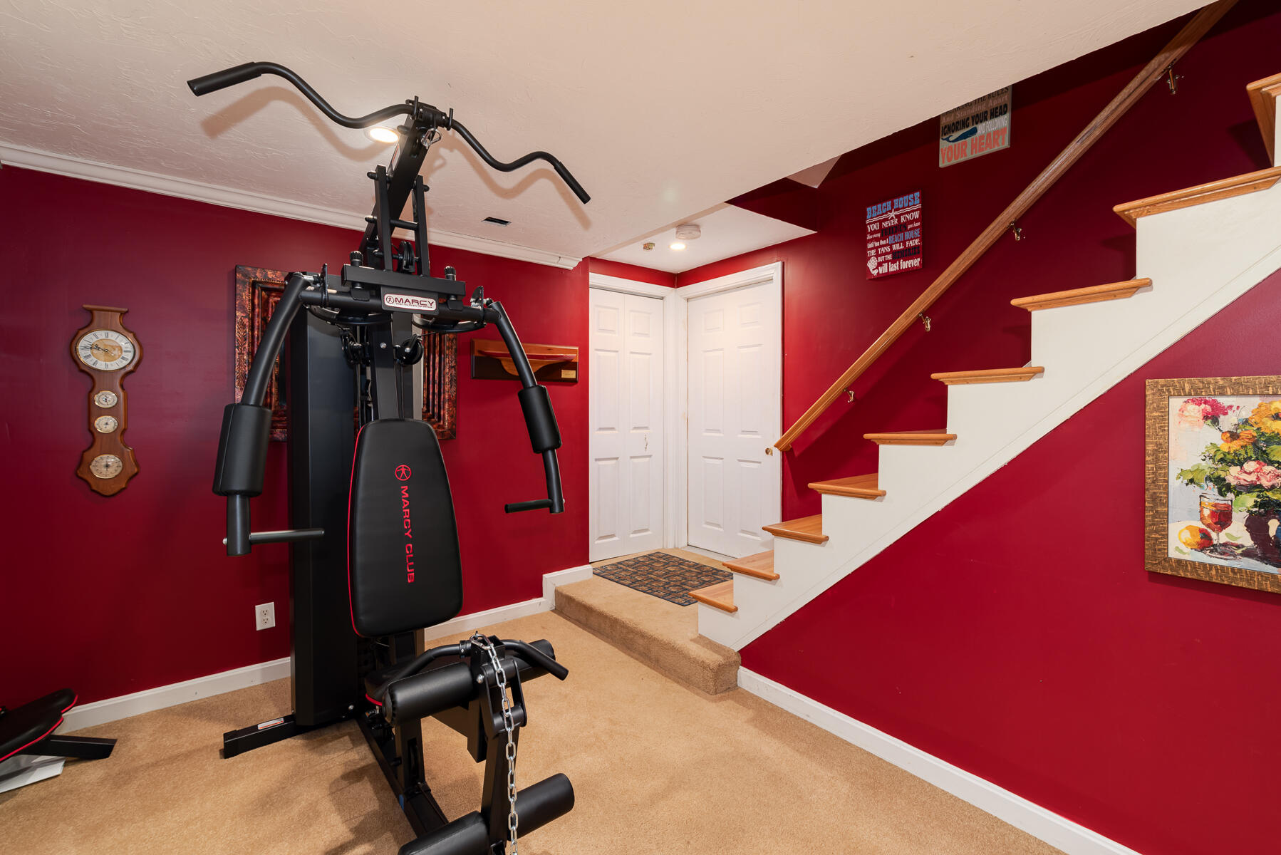 1 Country Farm Road Forestdale, MA 02644 - Photo 38 of 54 a view of a room with gym equipment