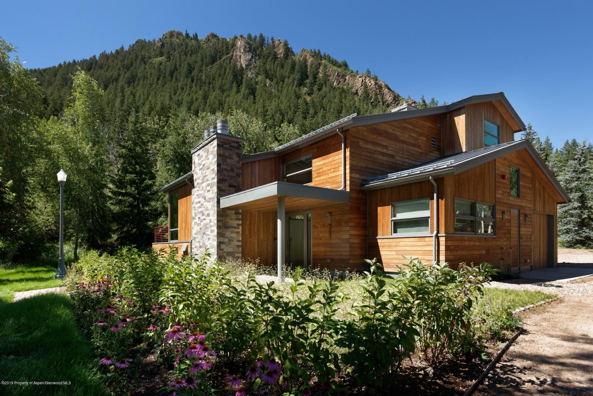 217 South 3rd Street Aspen, CO 81611 - Photo 2 of 32 front view of a house with a yard