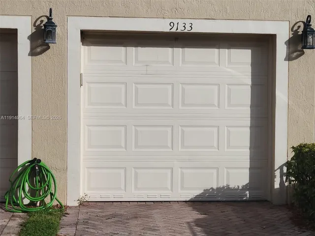 a view of front door