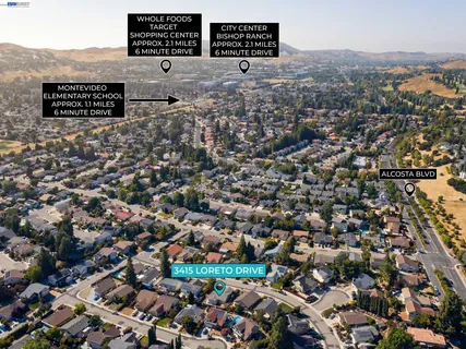 $1,323,000 | 3415 Loreto Drive, San Ramon, CA 94583