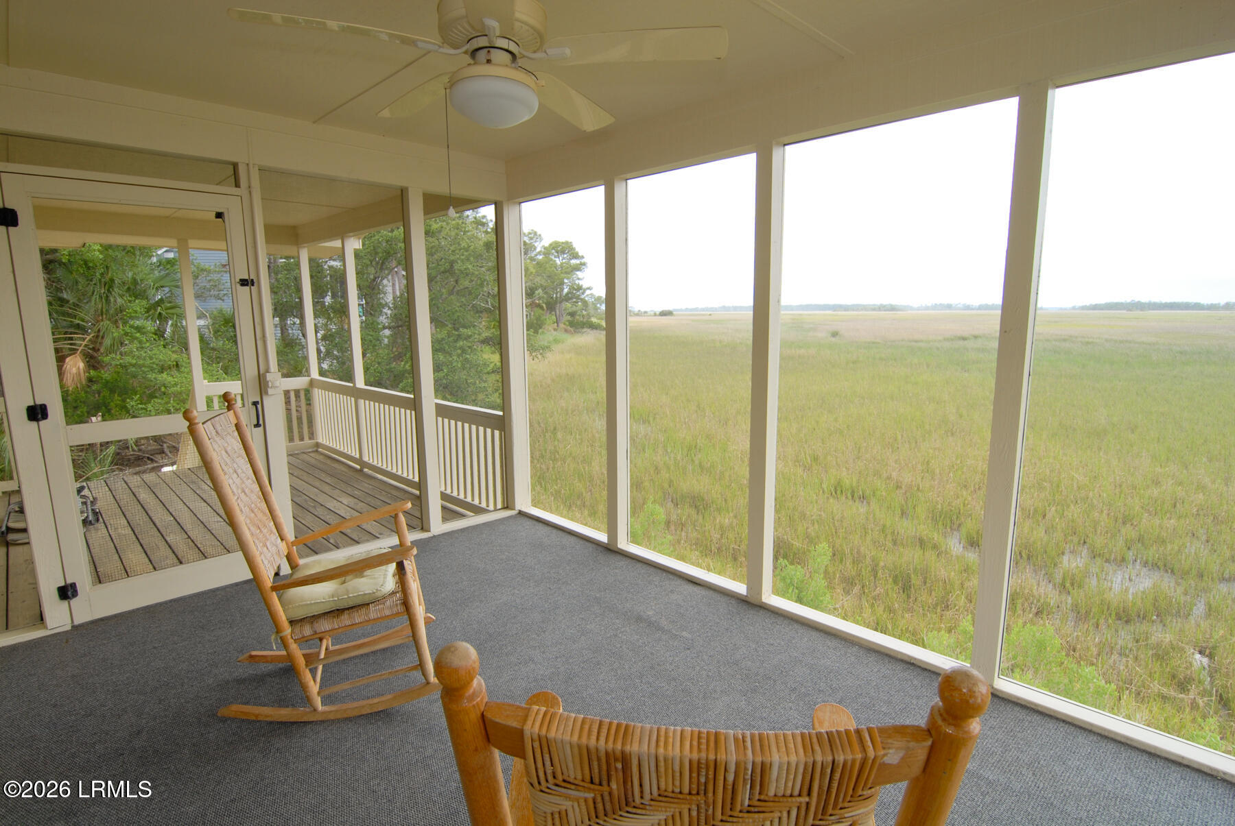 831 Marsh Dunes Road Fripp Island, SC 29920 - Photo 24 of 36 Screened Porch