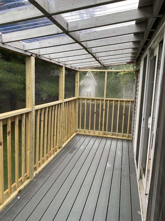17 Lindsay Road Billerica, MA 01821 - Photo 35 of 42 a view of balcony with wooden floor