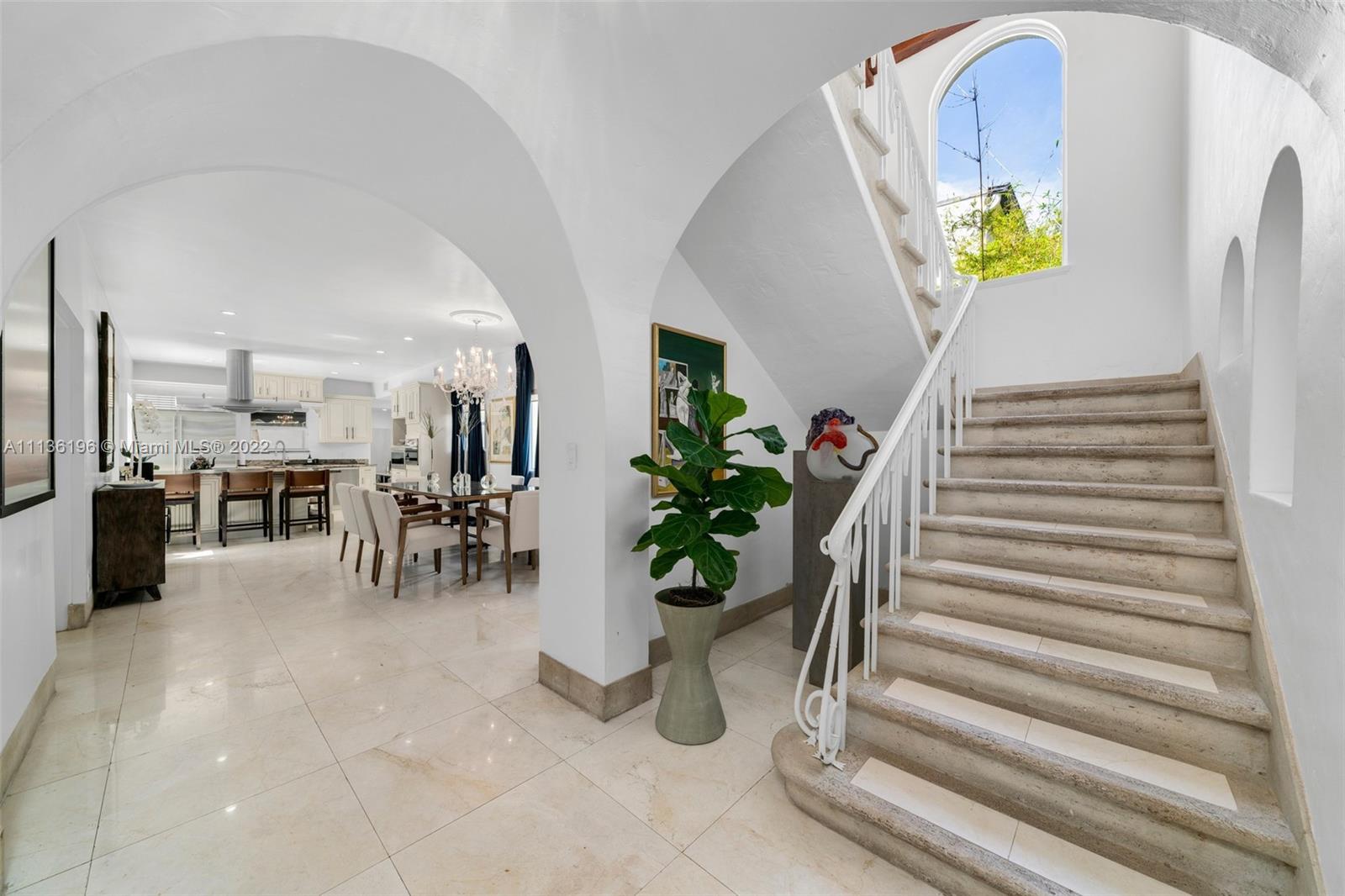 5852 Pine Tree Drive Miami Beach, FL 33140 - Photo 14 of 53 a view of entryway and hall