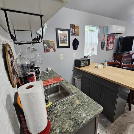 a room with storage and utility