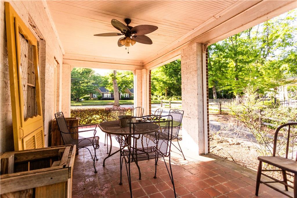346 North Cherokee Road Social Circle, GA 30025 - Photo 8 of 71 a view of a dining room with furniture window and outside view