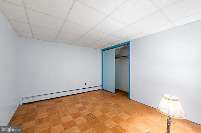 a view of empty room