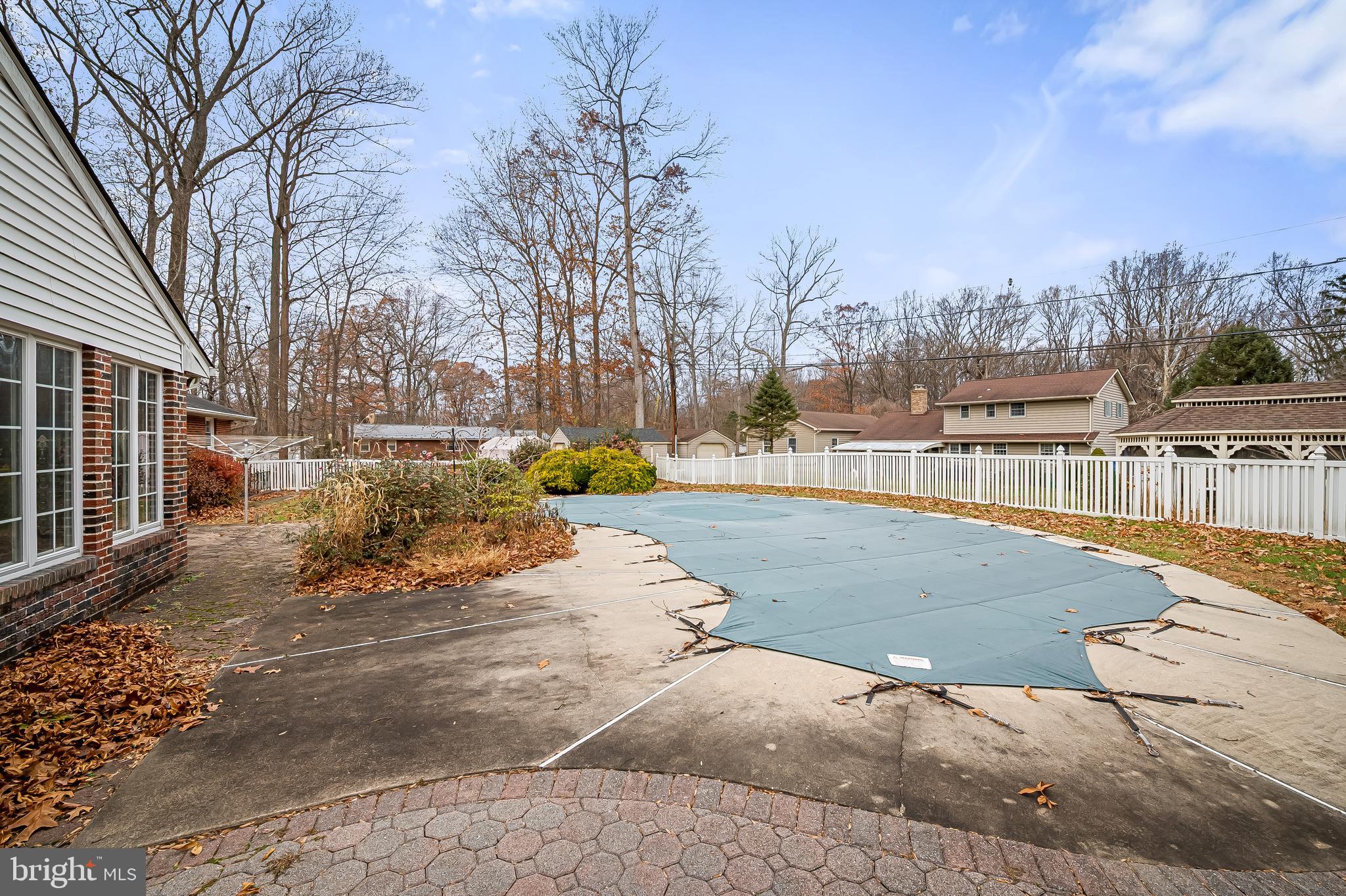 2114 Oaklyn Drive Fallston, MD 21047 - Photo 35 of 41 a view of yard with swimming pool and seating
