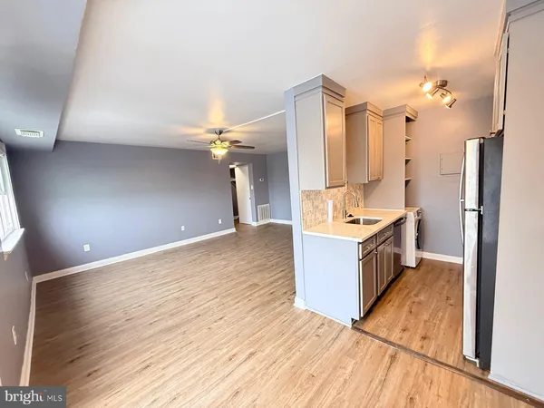 a very nice looking room with a large window