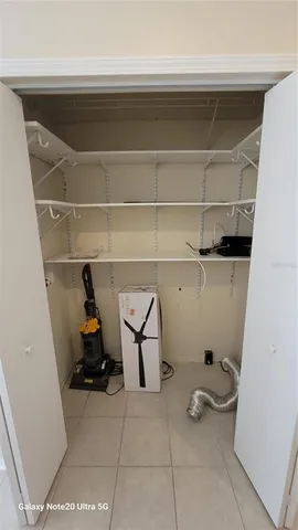 a view of storage and utility room