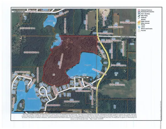 $529,000 | 5100 Long Lake Road, Reading, MI 49274