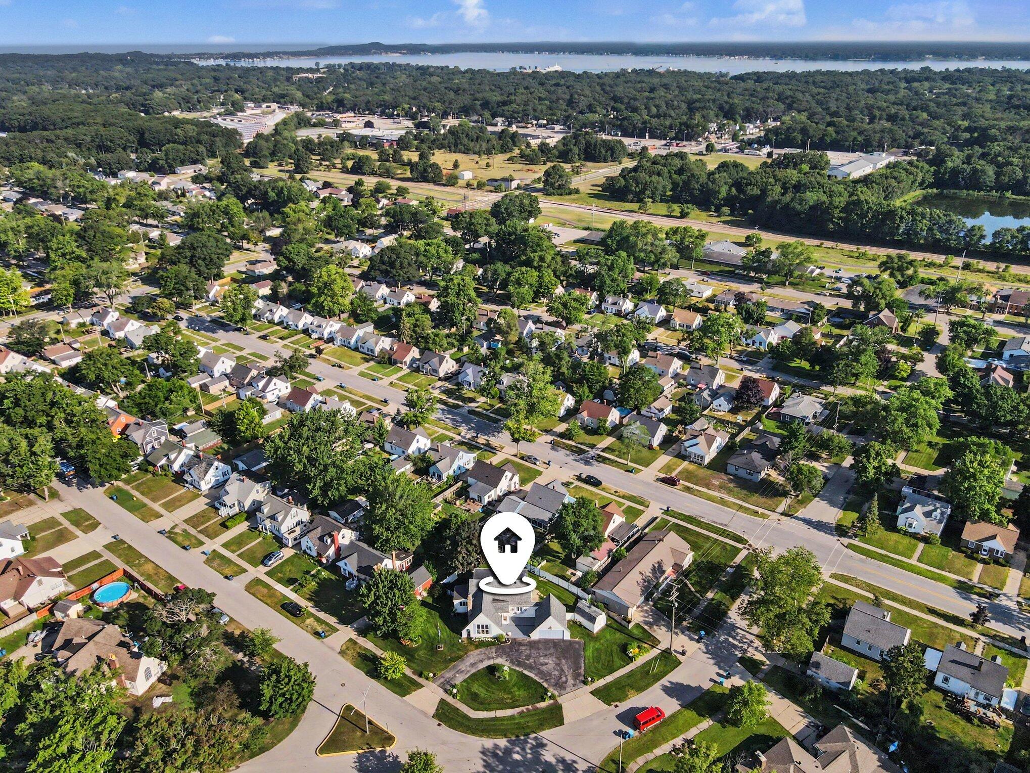 2933 Dawes Road Muskegon, MI 49441 - Photo 73 of 77 072_dji_0222_pin_drop_786