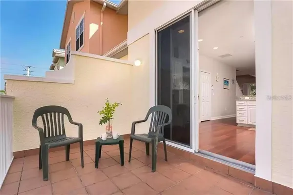 a view of balcony and patio