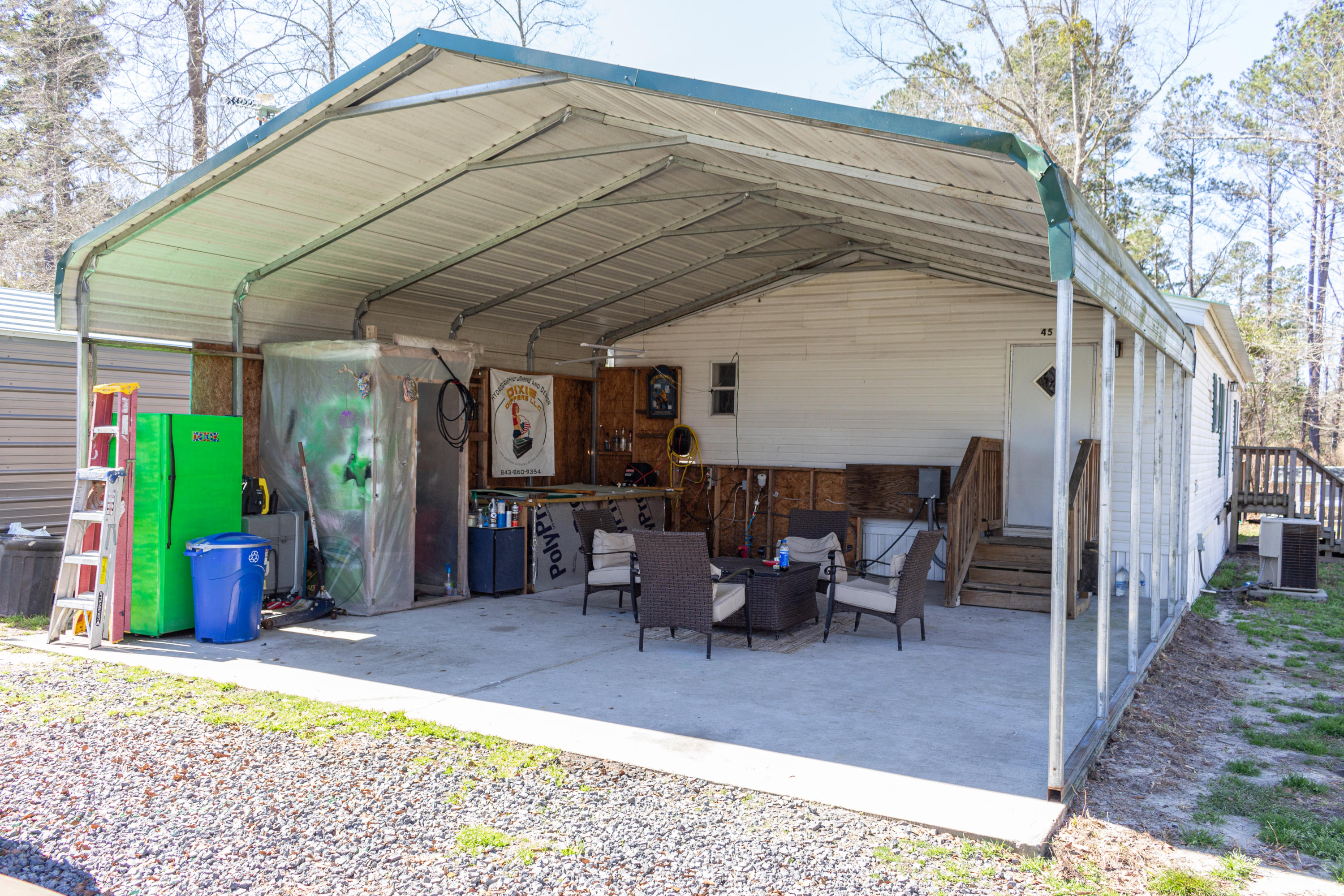 45 Conner Cemetary Road Smoaks, SC 29481 - Photo 21 of 31 Detached Carport