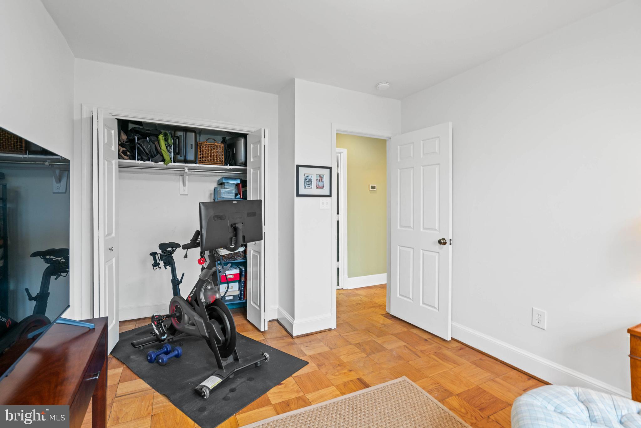 3297 Sutton Place Northwest, Unit B Washington, DC 20016 - Photo 33 of 43 a view of a room with gym equipment