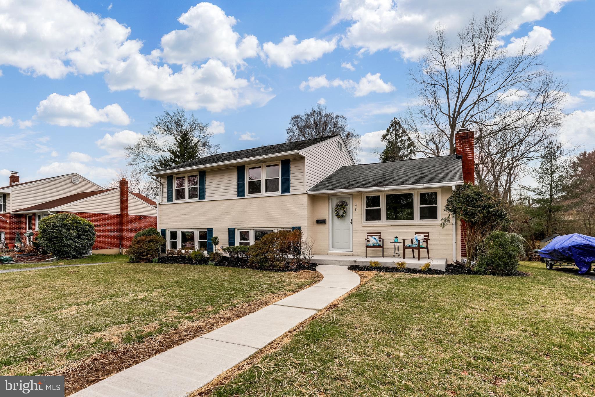 221 Coldbrook Road Lutherville-Timonium, MD 21093 - Photo 1 of 37 Welcome Home! Newly painted Brick and New Siding.