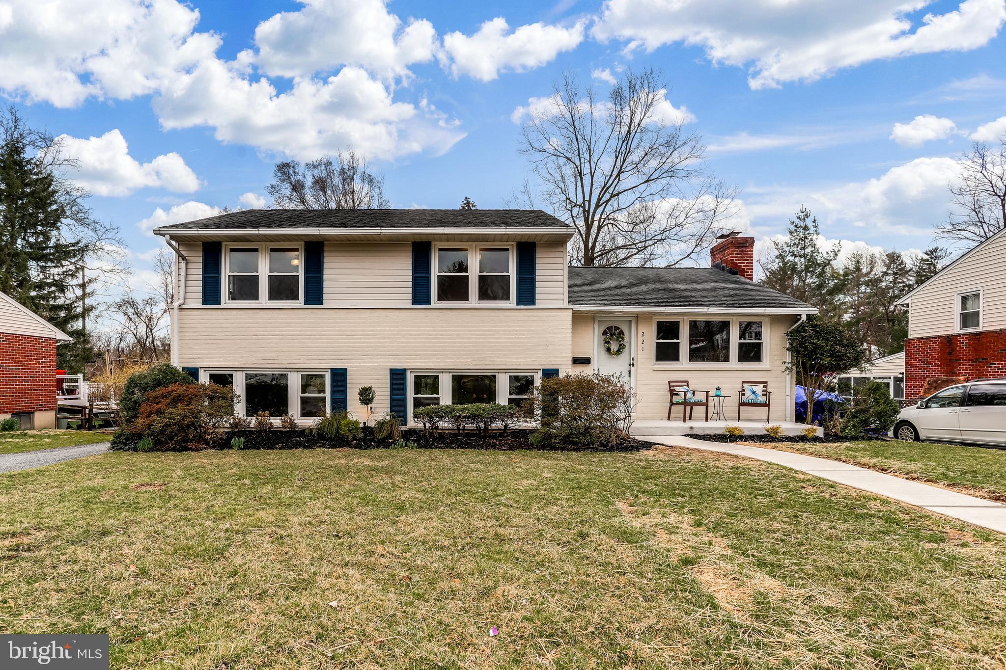 221 Coldbrook Road Lutherville-Timonium, MD 21093 - Photo 2 of 37 Newly Poured front porch & Sidewalk.