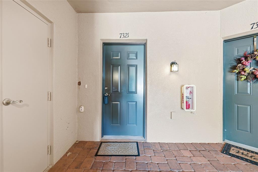 7321 Skybird Road, Unit 397 Bradenton, FL 34209 - Photo 4 of 35 a view of an entryway door