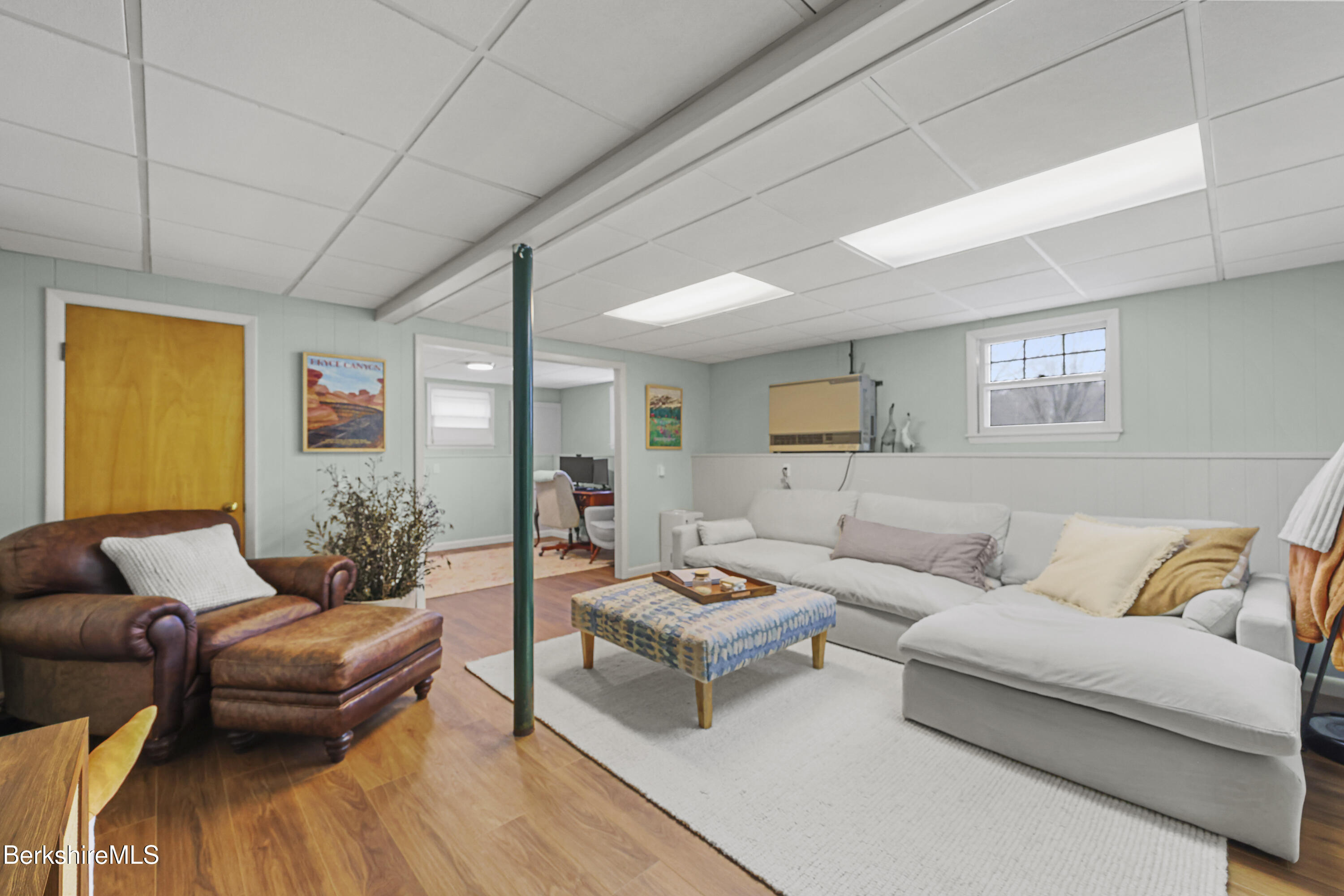 184 Washington Mountain Road Lee, MA 01238 - Photo 3 of 42 a living room with furniture and wooden floor