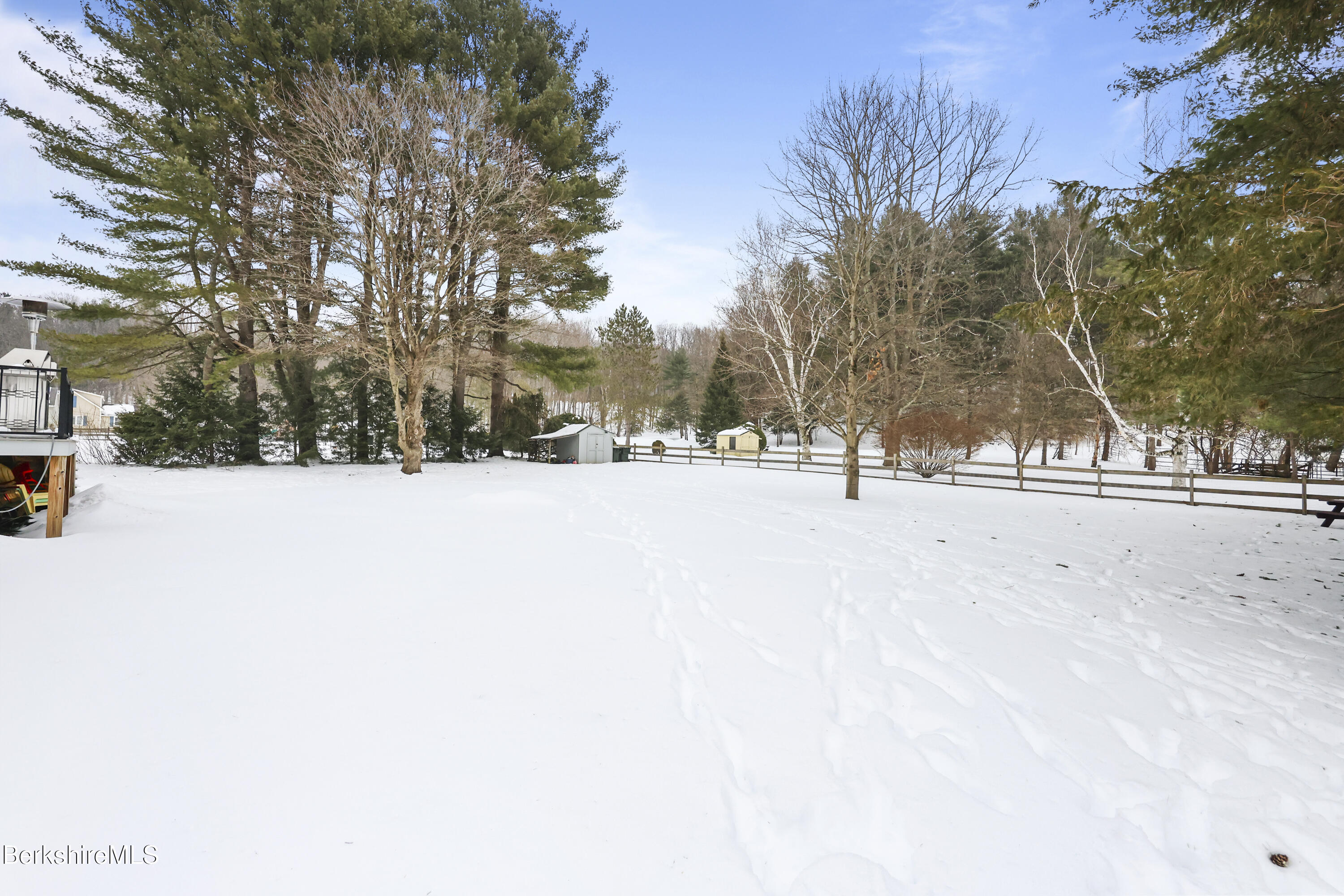 184 Washington Mountain Road Lee, MA 01238 - Photo 41 of 42 a view of snow on the road