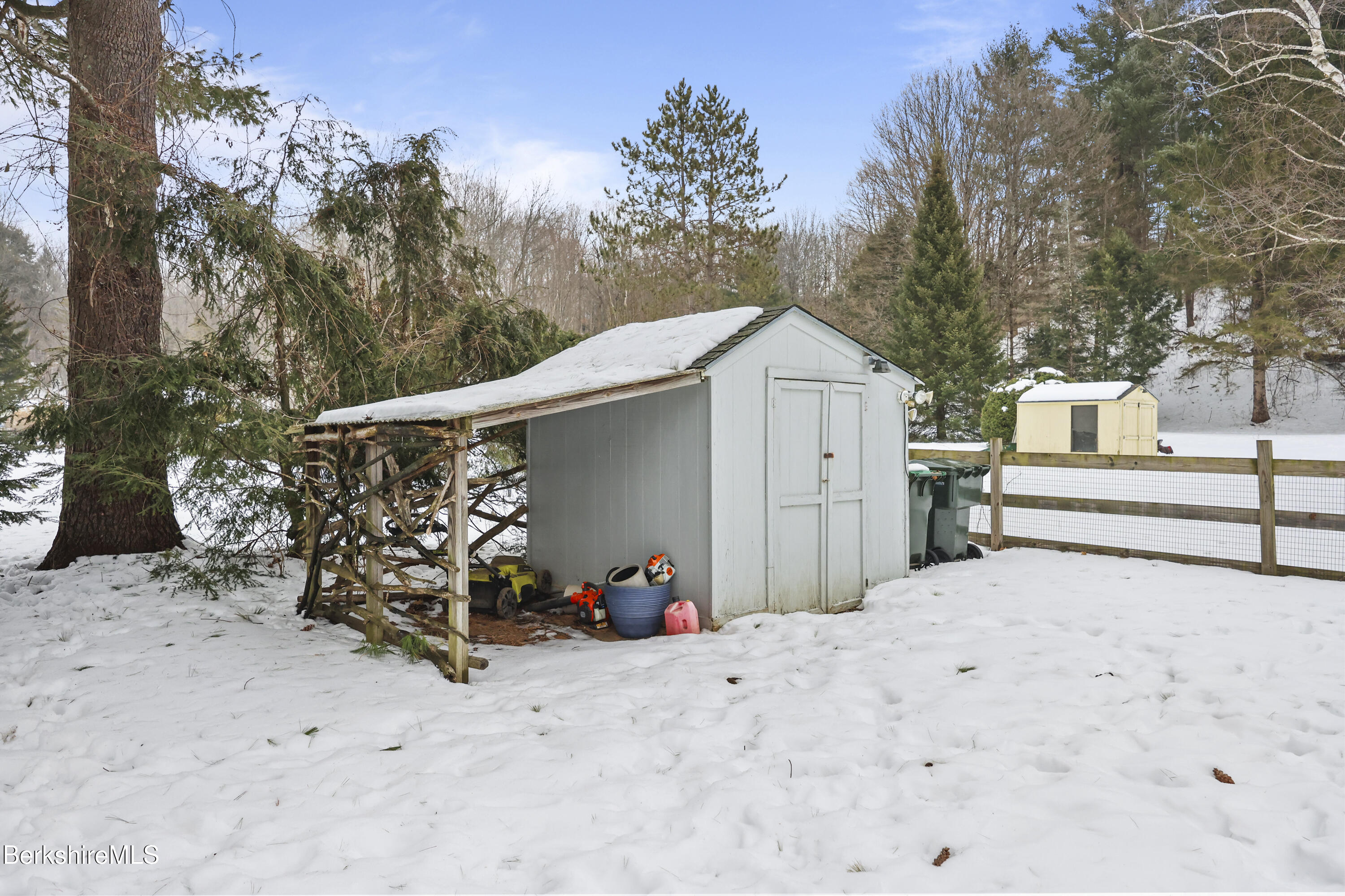 184 Washington Mountain Road Lee, MA 01238 - Photo 42 of 42 a view of a covered with snow in the background