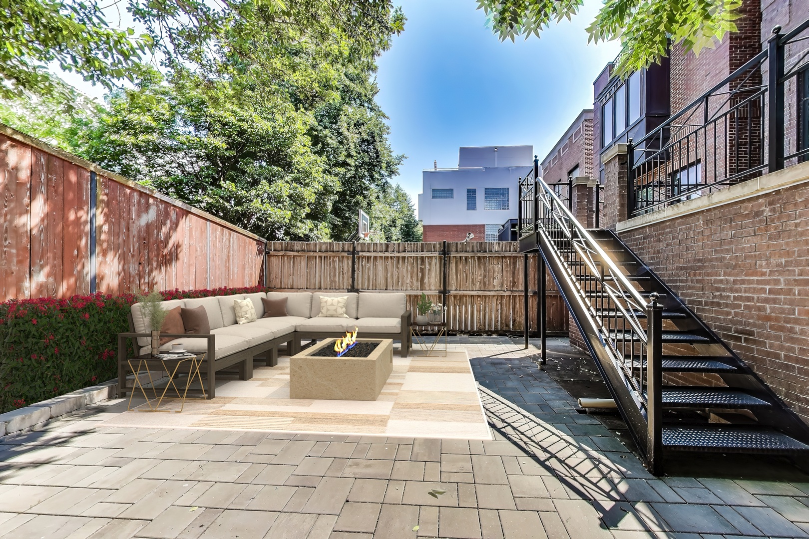 1758 West Surf Street Chicago, IL 60657 - Photo 20 of 51 a terrace of a house with outdoor seating