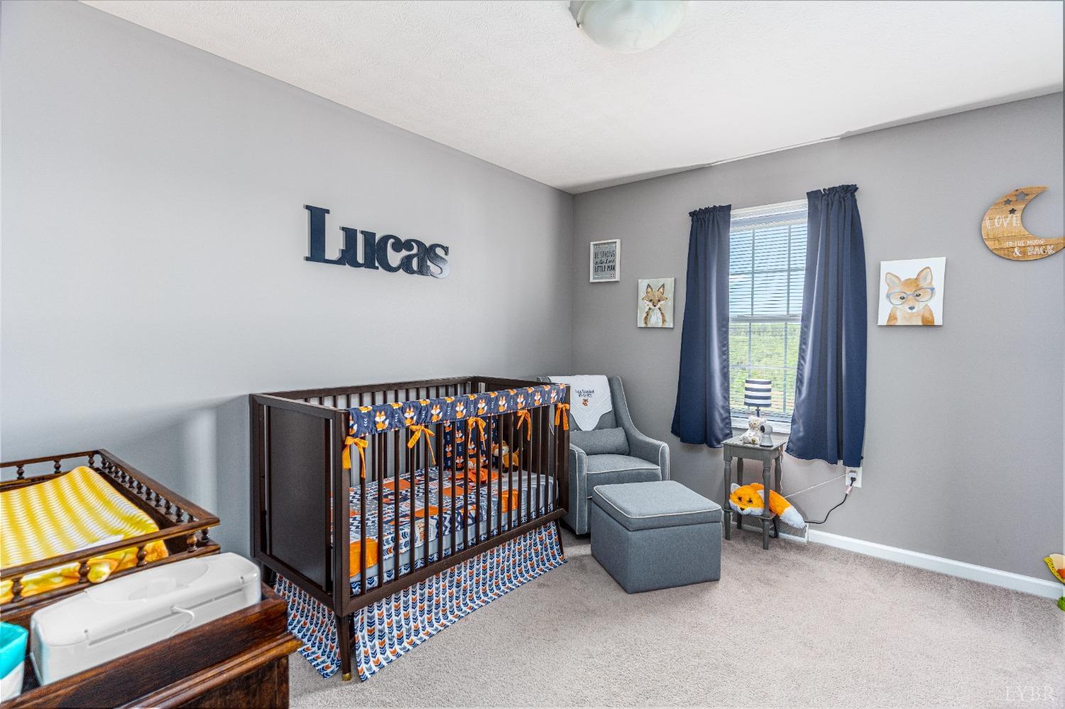 517 Beeks Lane Spout Spring, VA 24593 - Photo 10 of 33 a bedroom with furniture and windows