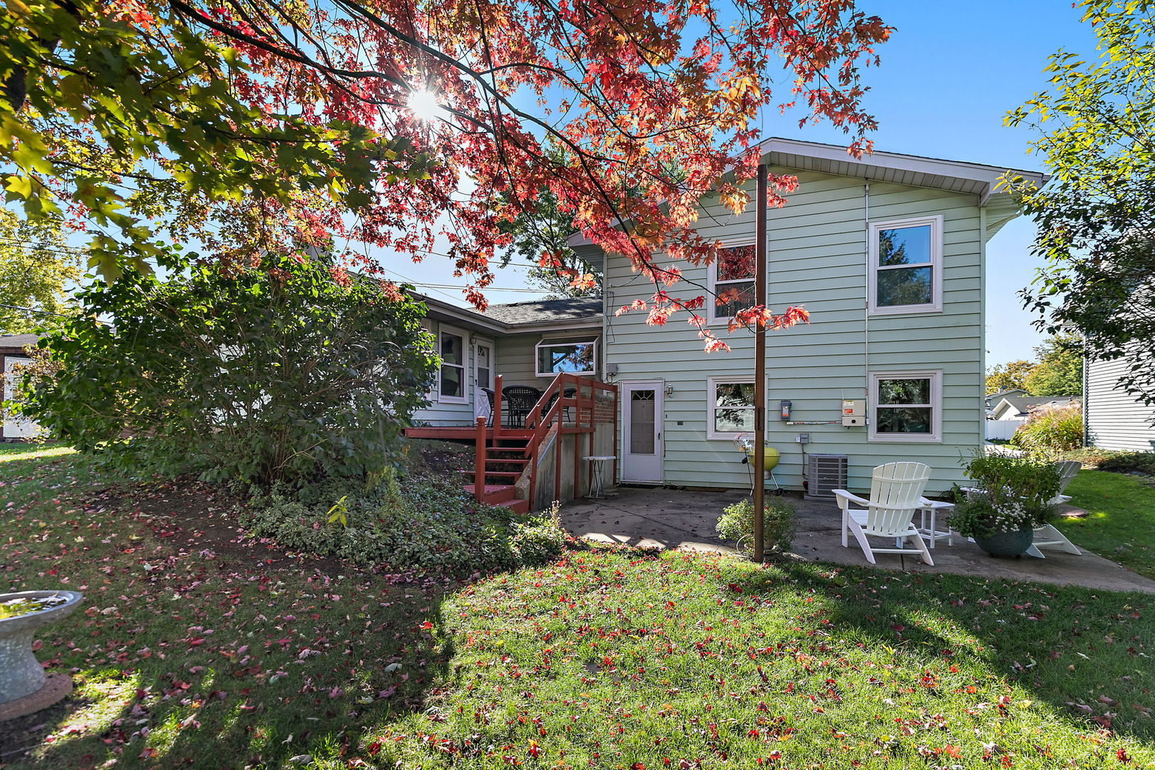 1410 Nottingham Lane Hoffman Estates, IL 60169 - Photo 28 of 29 a view of a house with backyard porch and sitting area
