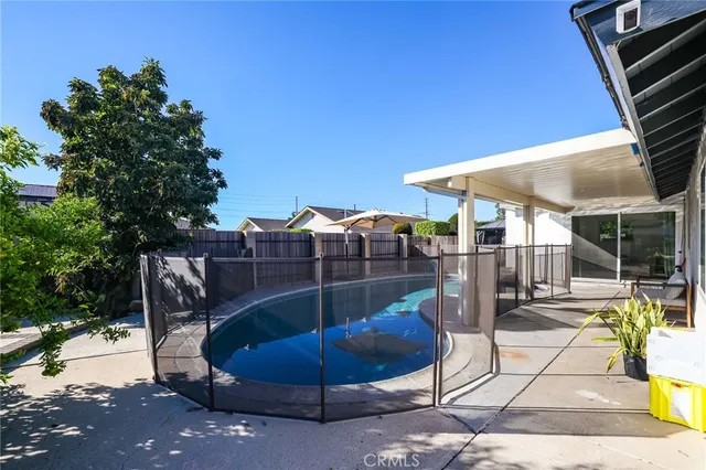 a view of a outdoor space with porch and furniture