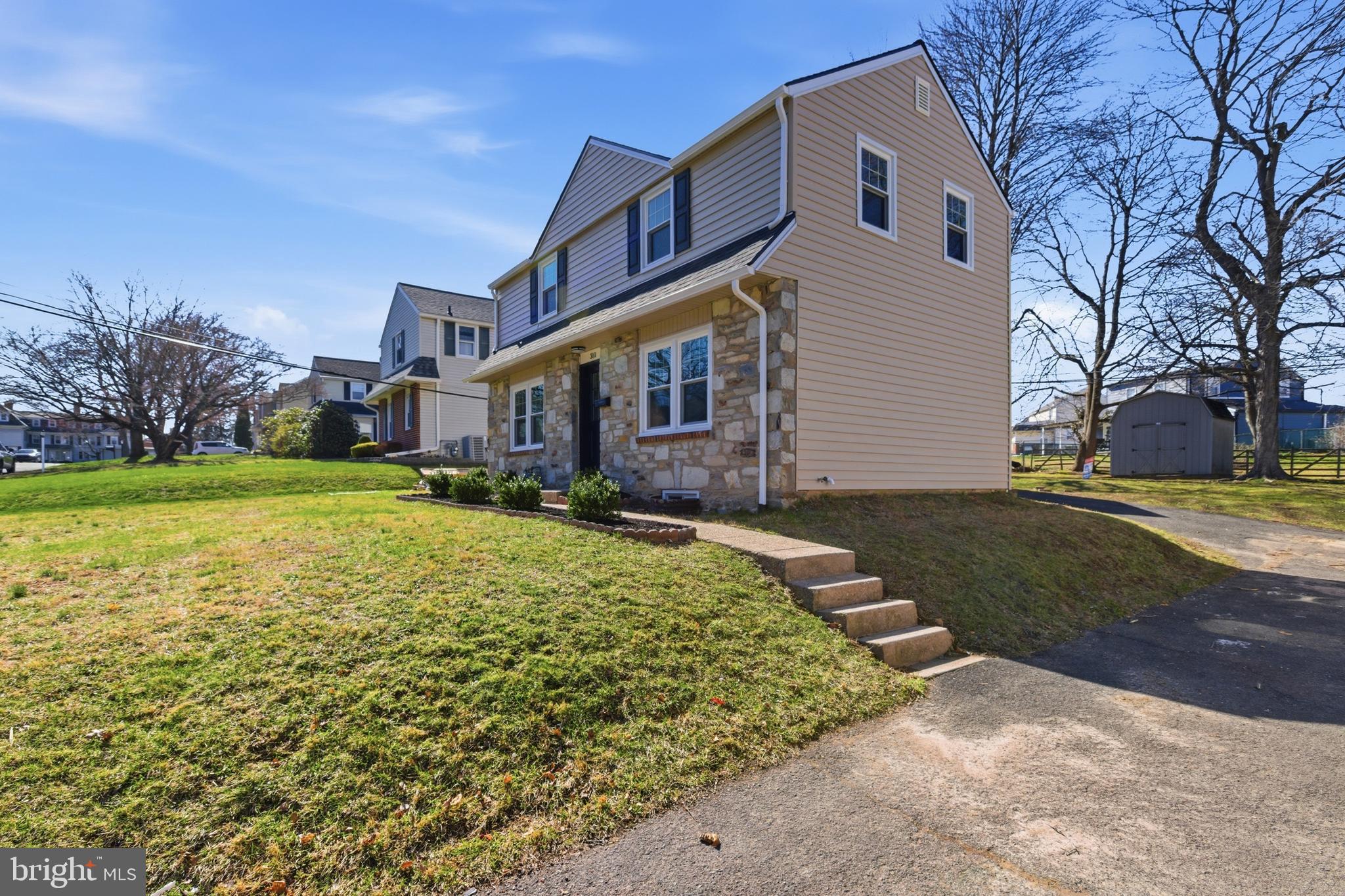310 Greenhill Road Willow Grove, PA 19090 - Photo 13 of 35 New siding and roof, side view and walkway