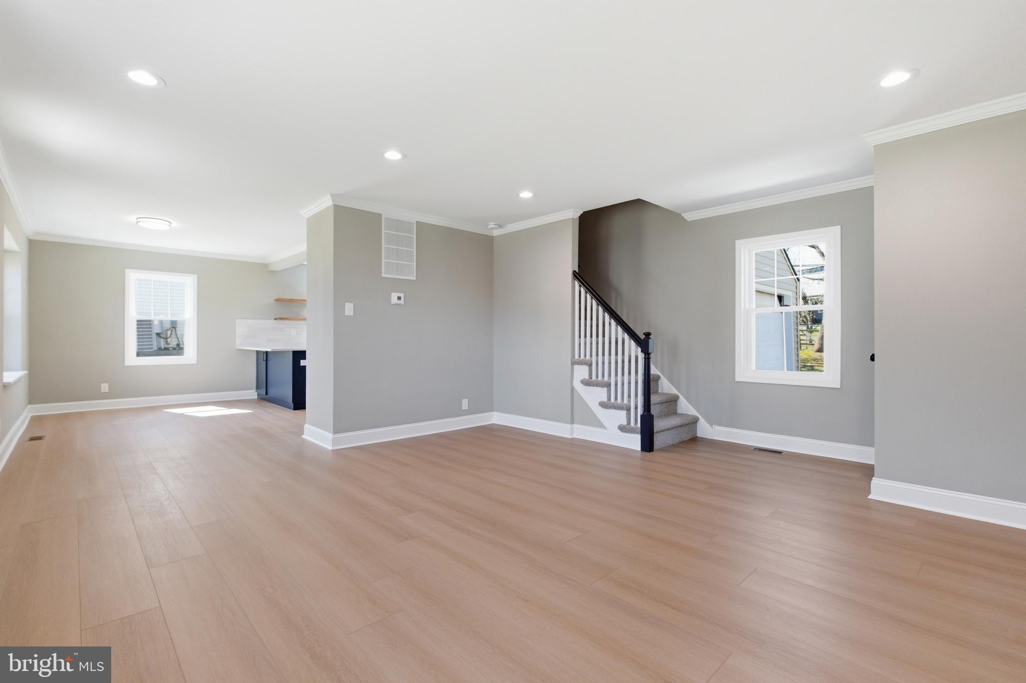310 Greenhill Road Willow Grove, PA 19090 - Photo 3 of 35 View from living room into dining/kitchen area