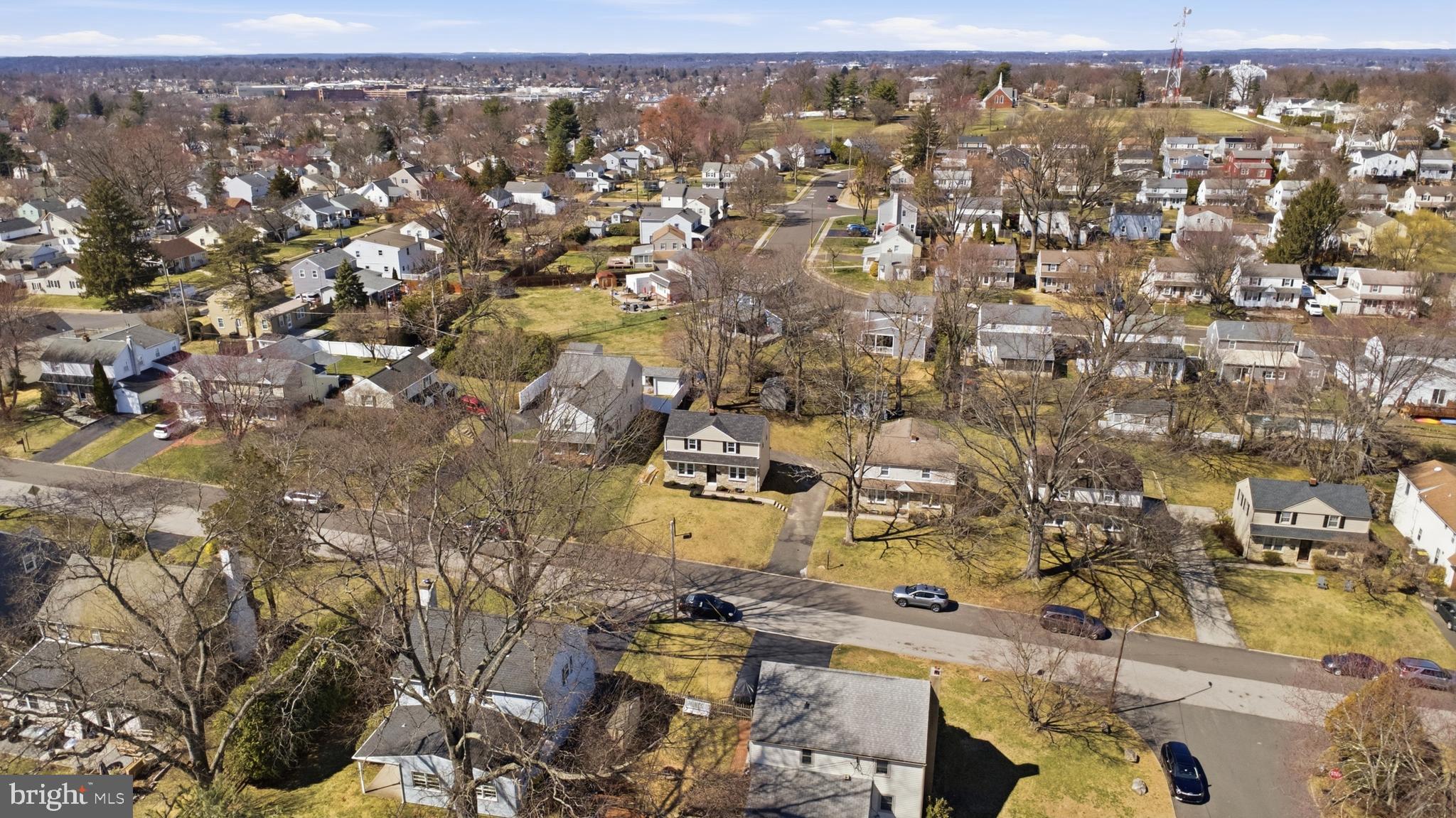 310 Greenhill Road Willow Grove, PA 19090 - Photo 30 of 35 Aerial of Home, large lot