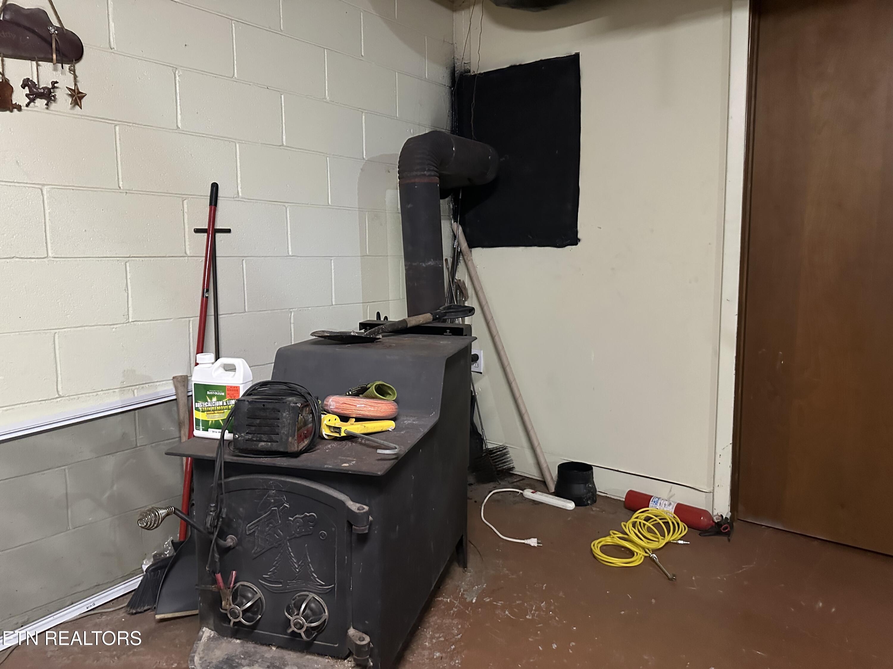 450 Buffalo Lane Tazewell, TN 37879 - Photo 43 of 47 Wood Stove in Basement