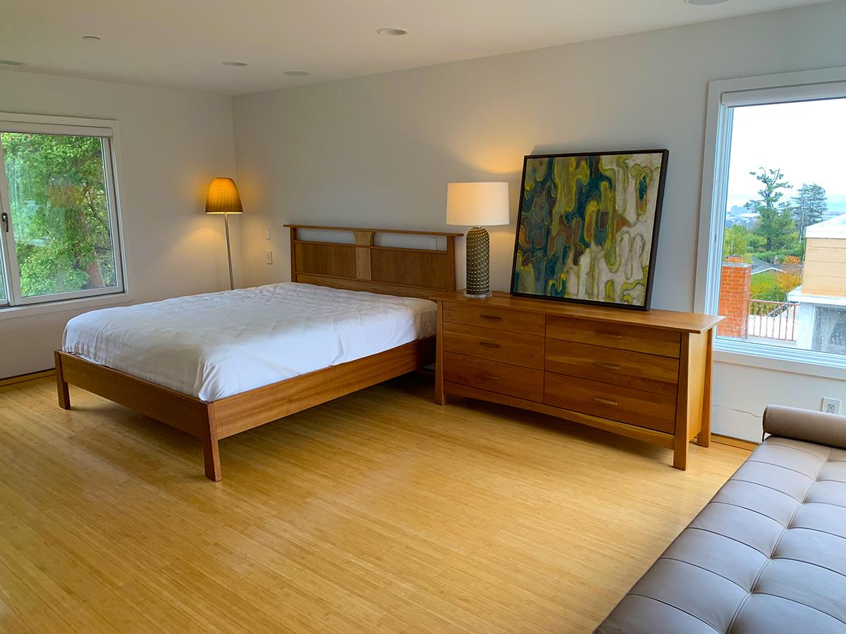 2912 Hillside Drive Burlingame, CA 94010 - Photo 16 of 19 a bedroom with a bed and window